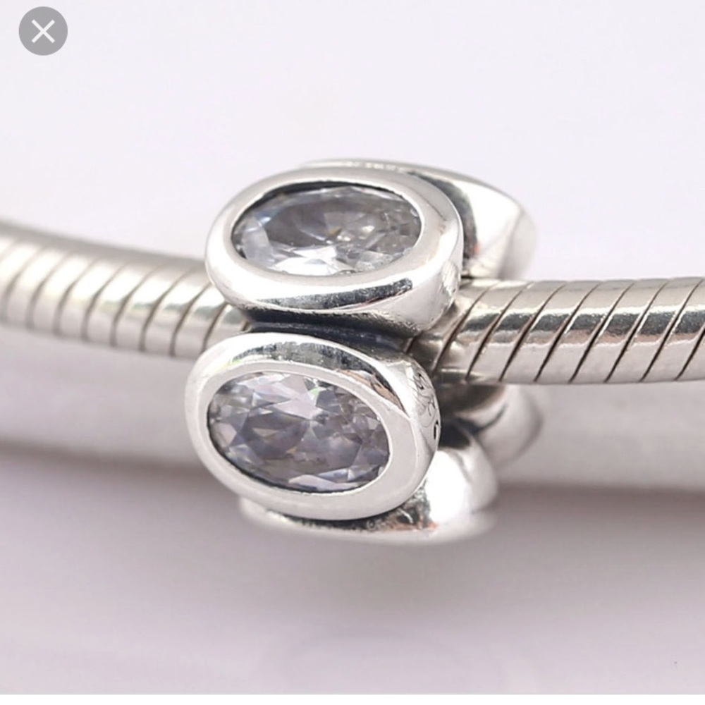 Pandora crystal charm